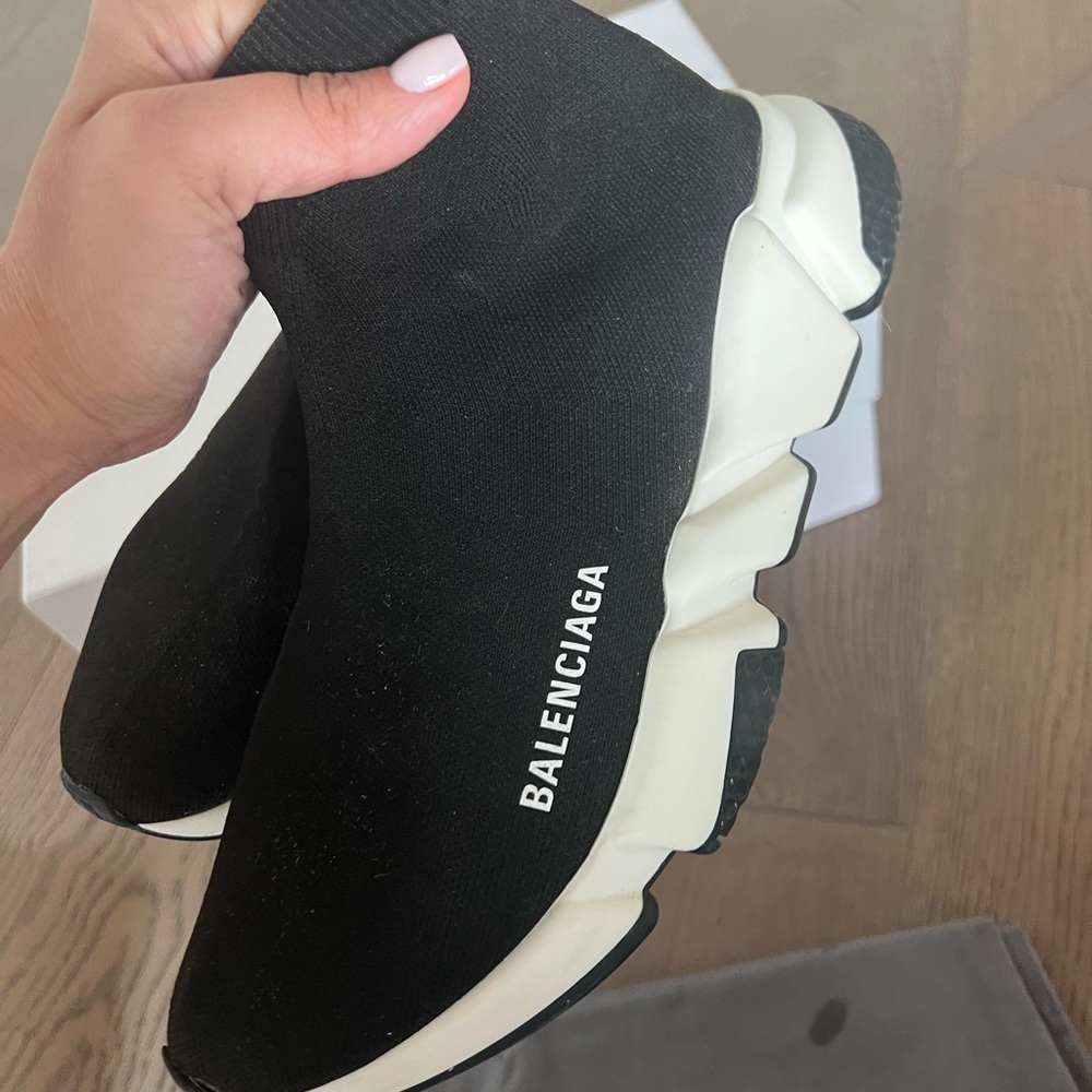 Balenciaga Women's Speed Knit High Top Sneakers
